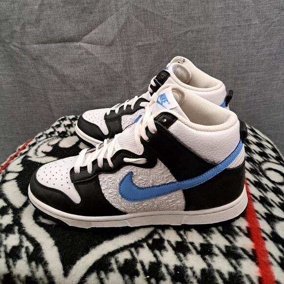 Nike Dunk High EMB 'University Blue' FJ4210-001 Size 8.5 Men - Picture 1 of 12